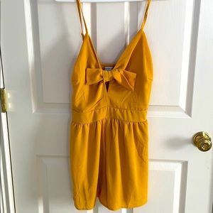 Yellow/Gold Romper